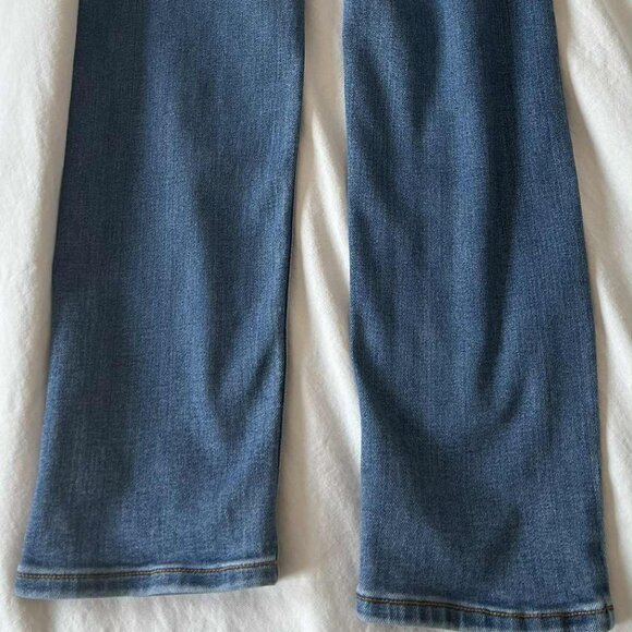 Scotch & Soda High-Rise Medium Wash Straight-Leg Jeans With Stitching – US 4 - Picture 3 of 8